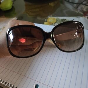 Coach Women's Oversized Sunglasses - Brown Gradient